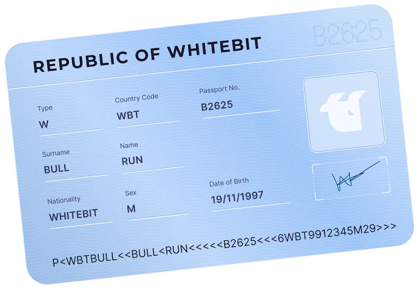 Verify your identity on WhiteBIT